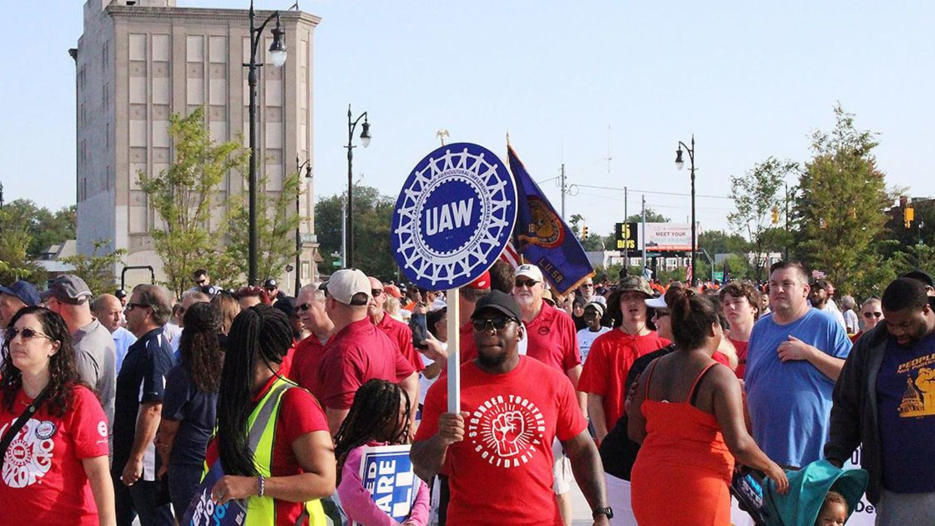 The UAW union received a counteroffer from GM, which included a proposed 16% wage increase and a 56% pay increase for new workers