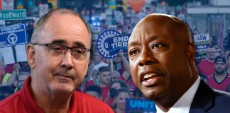 United Auto Workers retaliates against GOP candidate for “You strike, you’re fired” comments The United Auto Workers union has filed a labor complaint against Republican senator and 2024 GOP candidate Tim Scott.