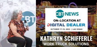 Why dealers should explore opportunities in the commercial vehicle segment — Kathryn Schifferle | Work Truck Solutions Kathryn Schifferle joins CBT News at the 2023 Digital Dealer conference to discuss new opportunities in the commercial vehicle segment.