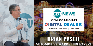 Key tips for dealers that elevate the customer experience — Brian Pasch Brian Pasch, CEO and founder of PCG Companies and automotive marketing trainer, joins Jim Fitzpatrick at the 2023 Digital Dealer conference.