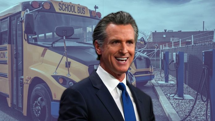 Democratic California Governor, Gavin Newsom, signed Assembly Bill 579, mandating all new school buses be electric starting in 2035.