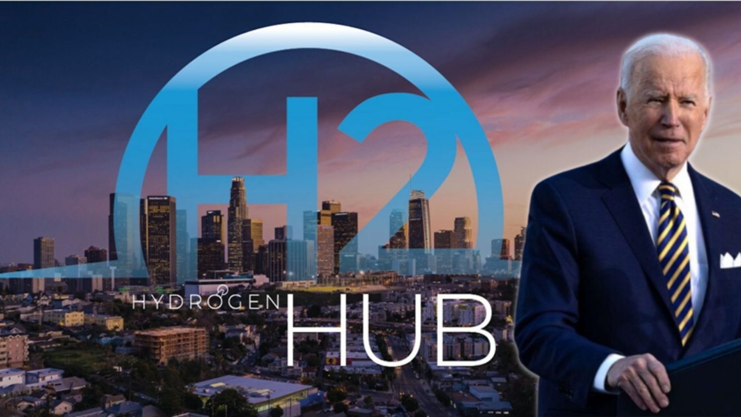 President Joe Biden unveiled seven regional "Hydrogen hubs," stretching across 16 states, that will be eligible for up to $7 billion in federal funding.