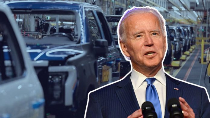 Biden released EV tax credit regulations restricting Chinese imports that could halt the U.S. from shifting away from fossil fuel