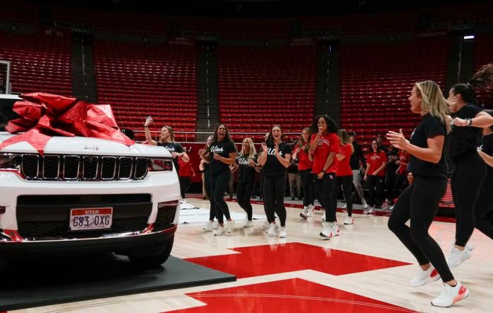 Utah Crimson Collective's NIL deal honors student-athletes with car leases, led by CEO Derek Mattsson and Utah 360°.