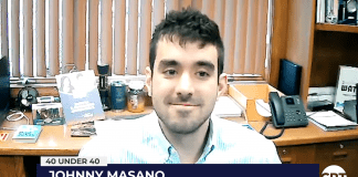 40 Under 40 Honoree: Johnny Masano | Tom Masano Auto Group Known for his practical and innovative approach, Johnny Masano has numerous years of valuable experience in the automotive industry.