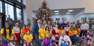 On December 21, the Rick Case Bikes for Kids collected upwards of 100,000 bikes from local communities to ensure no child felt left out.