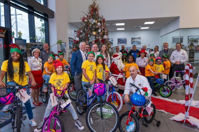On December 21, the Rick Case Bikes for Kids collected upwards of 100,000 bikes from local communities to ensure no child felt left out.