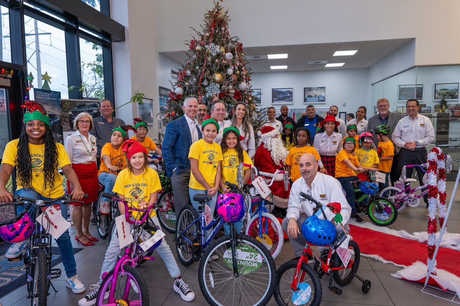 On December 21, the Rick Case Bikes for Kids collected upwards of 100,000 bikes from local communities to ensure no child felt left out.