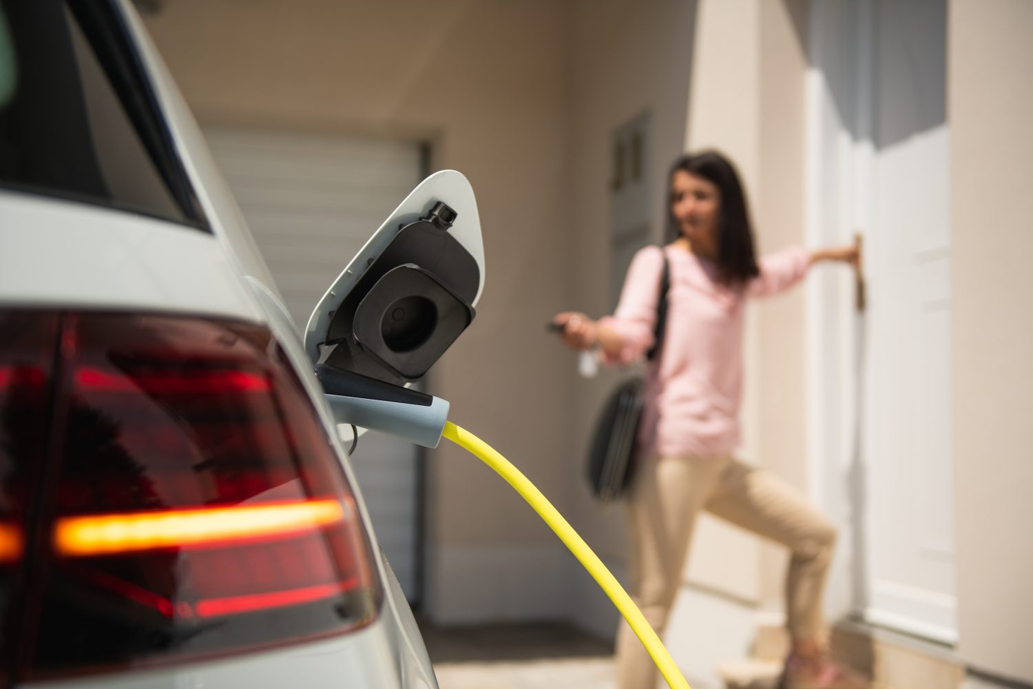 The national average for an "eGallon" is less than half the current price of gas, implying that charging an EV remains more affordable.