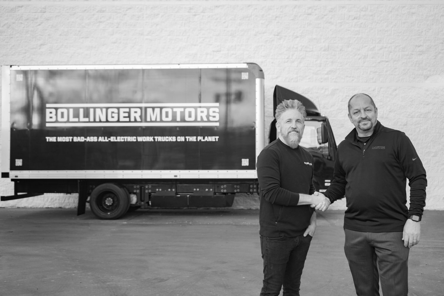 Up-and-coming electric vehicle manufacturer Bollinger Motors will its products through LaFontaine Automotive Group starting later this year.