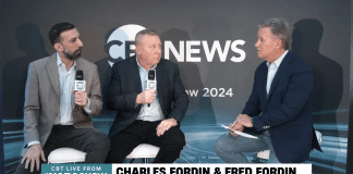 Live Replay NADA Show 2024: Charles & Fred Fordin | Fordin Automotive Discover the future of Fordin Automotive as CBT News anchor Jim Fitzpatrick interviews Charles and Fred Fordin at the NADA Show in Las Vegas.