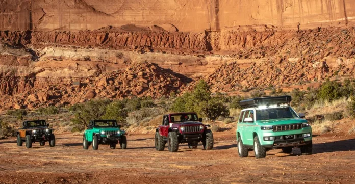 Jeep is returning to Moab, Utah, for the 58th annual Easter Jeep Safari, with four new eye-catching and mission-capable concept cars.