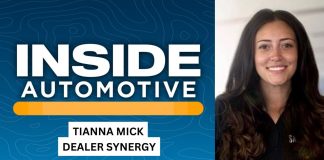 Using social media to harness the power of authentic personal branding – Tianna Mick | Dealer Synergy On today's episode of Inside Automotive, Tianna Mick, joins to discuss ways dealer's sales teams can leverage authentic branding.