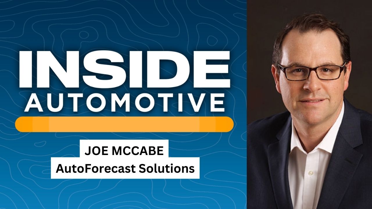 Discussing EVs adoption in the U.S. on Inside Automotive with Joe McCabe, President & CEO of AutoForecast Solutions.