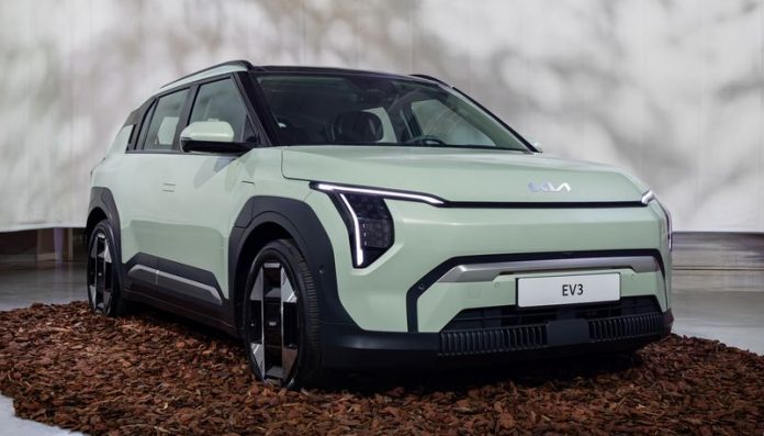 Today, Kia launched its first compact electric sports utility vehicle (SUV), the EV3, built on its Electrified-Global Modular Platform.