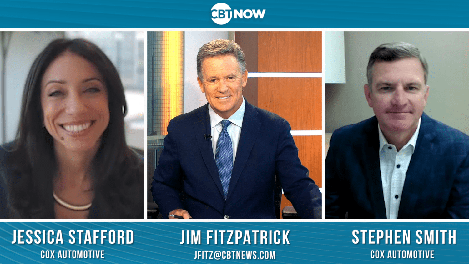 On today's episode of CBT Now, we delve into the future of EVs and AI with insights from Jessica Stafford, & Stephen Smith of Cox Automotive. 