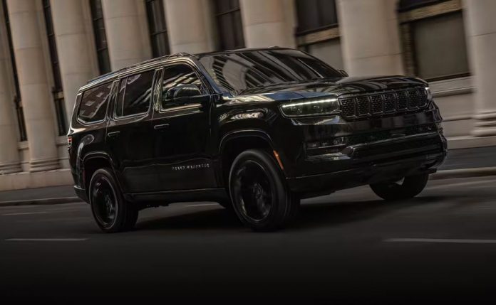 The Jeep Wagoneer earned this accolade by outperforming the Chevrolet Tahoe and Ford Expedition in IIHS testing for the 2023 and 2024 models.