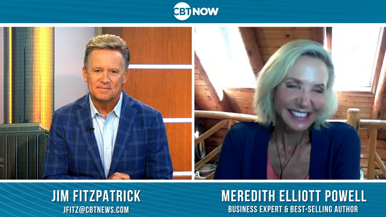 When life throws curveballs, bounce back stronger! Meredith Elliott Powell, Business Expert and Best-Selling Author, joins us on CBT Now.