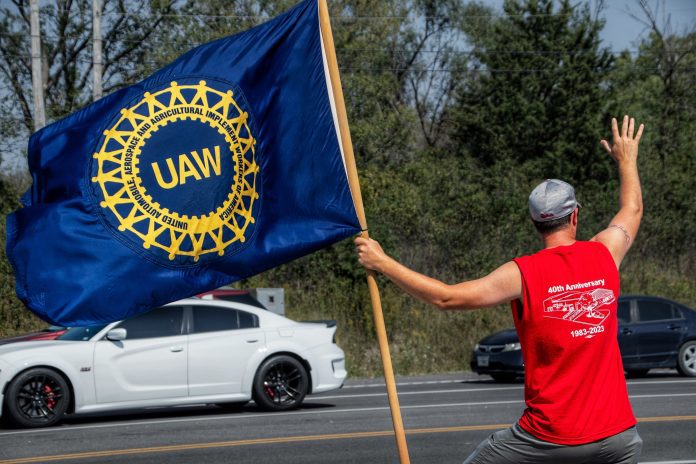 An anti-union advocacy group has labeled UAW President Shawn Fain an 