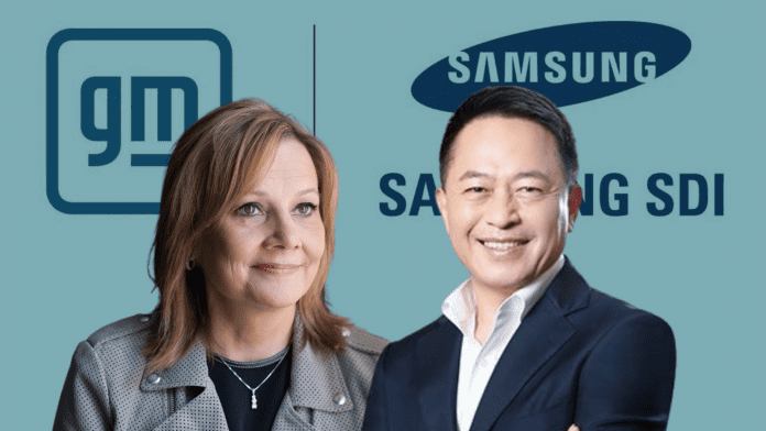 Samsung SDI and GM have finalized an agreement to jointly invest $3.5 billion in a new EV battery manufacturing plant in Indiana.