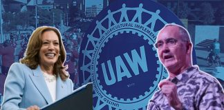 UAW endorses Kamala Harris for president, bolstering campaign in Michigan The United Auto Workers (UAW) union endorsed Vice President Kamala Harris for U.S. president on Wednesday in the key swing state of Michigan.