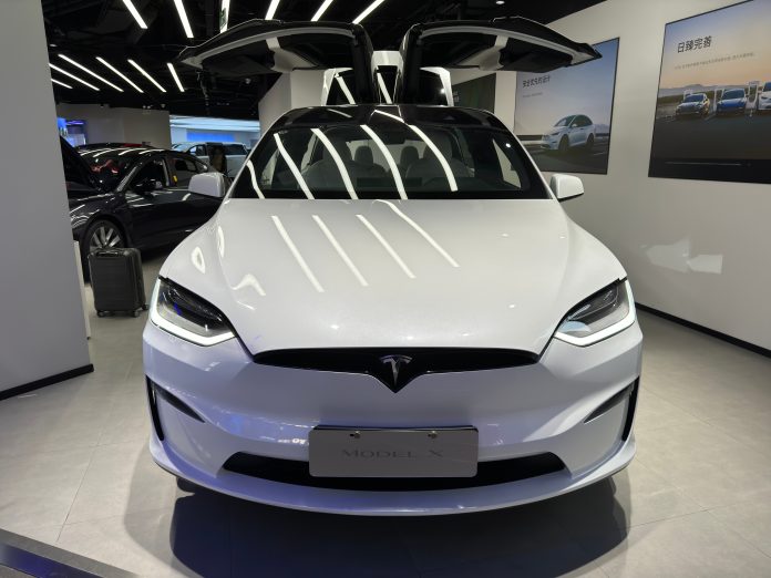 Tesla recalls 9,136 Model X SUVs due to a potential safety risk involving the roof trim, according to the National Highway of Traffic Safety