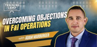 How to master customer objections by turning “No’s” into “Yeses” In this episode of Training Camp, Adam Marburger dives deep into the art of overcoming customer objections in F&I operations.