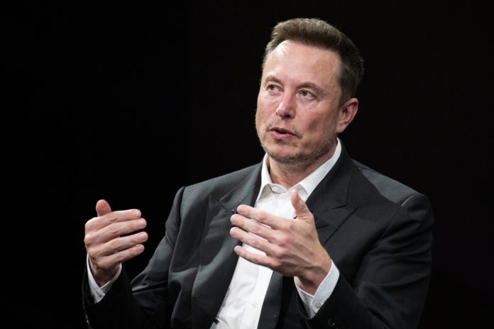 Elon Musk has dismissed claims that his artificial intelligence startup, xAI, has been discussing sharing future Tesla revenue