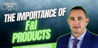 Adam Marburger discusses why consumers ‘want’ to buy F&I products in today’s market In this episode, Marburger explains why F&I products are more crucial than ever in today’s automotive market.