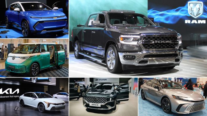 The 2025 North American Car, Truck, and Utility Vehicle of the Year finalists have been announced, featuring electric and traditional models