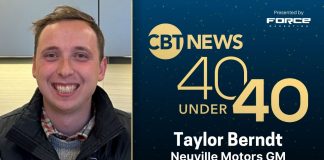 40 under 40 Honoree: Taylor Berndt | Neuville Motors GM 40 under 40 Honoree: Taylor Berndt | Neuville Motors GM