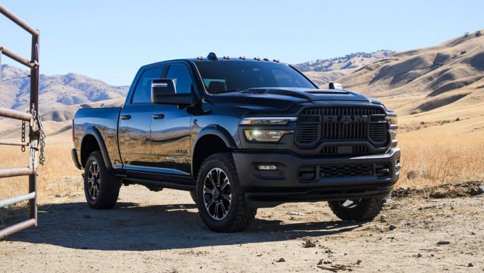 Stellantis unveils redesigned Ram Heavy Duty trucks with new engines and features, aiming to reverse a three-year sales slump.