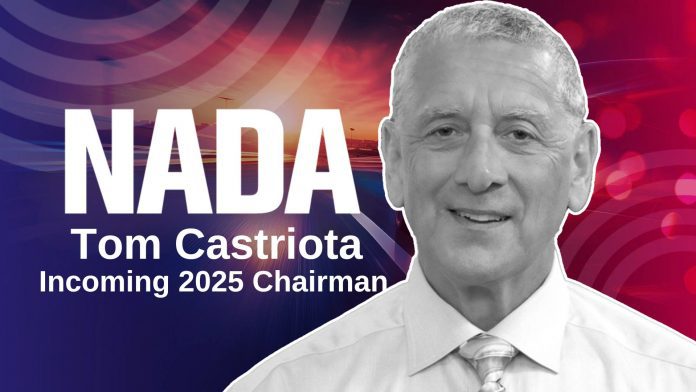 Castriota has been promoted from NADA vice chairman and will succeed Gary Gilchrist as chairman.