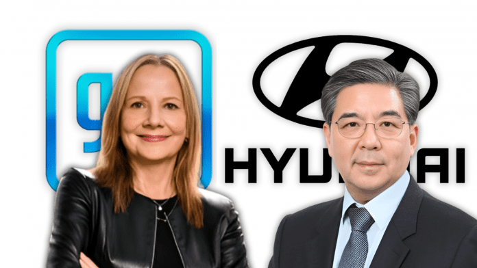 CEOs of GM and Hyundai