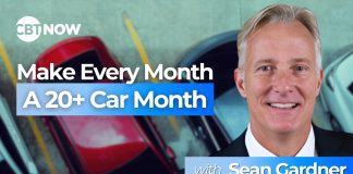 Consistently sell 20+ cars a month with five key strategies – Sean Gardner | Joe Verde Group Sean Gardner: make every month a 20+ car month