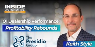 Presidio-NCM reveals surge in dealership profitability in Q1 – Keith Style | The Presidio Group Keith Style, COO at The Presidio Group, discusses Q1 2025 dealership profitability gains and market shifts in the latest Presidio-NCM report.