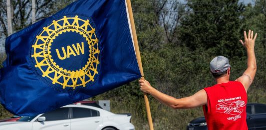 Stellantis’ EV battery plant workers in Indiana vote to join the UAW, adding 420 new members through a card check process.