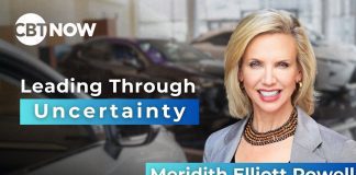 Meridith Elliot Powell on leading your dealership through uncertainty On today's CBT Now episode, strategist Meridith Elliott Powell offers a practical roadmap for leading through uncertainty.