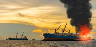 Cargo ship carrying 3K vehicles catches fire, renewing EV-shipping fire concerns cargo ship fire