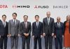 Toyota, Daimler Truck finalize Hino-Fuso merger to boost EV, autonomy development Toyota and Daimler Truck confirmed on Tuesday that they will finalize the merger of their respective commercial fleet vehicle subsidiaries.