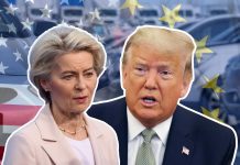 President Trump said there’s a “50-50, maybe less” chance of reaching a trade deal with the European Union ahead of an August 1 deadline.
