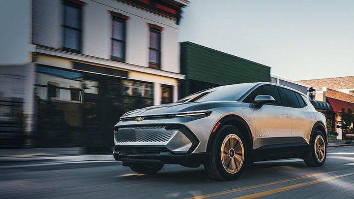 General Motors, GM, Chevy Equinox, EV