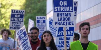 UAW rallies after 500 layoffs at Cleveland Cliffs’ Dearborn steel plant The UAW staged a march and rally on Thursday in Dearborn to protest Cleveland Cliffs’ decision to lay off more than 500 workers.