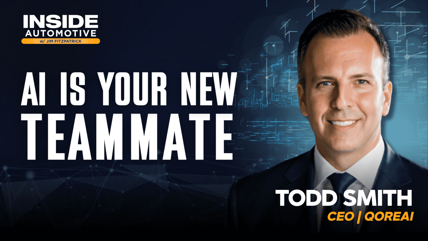 Todd Smith, CEO of QoreAI, joins us to emphasize that AI should be viewed as a collaborative tool that enhances efficiency across departments.