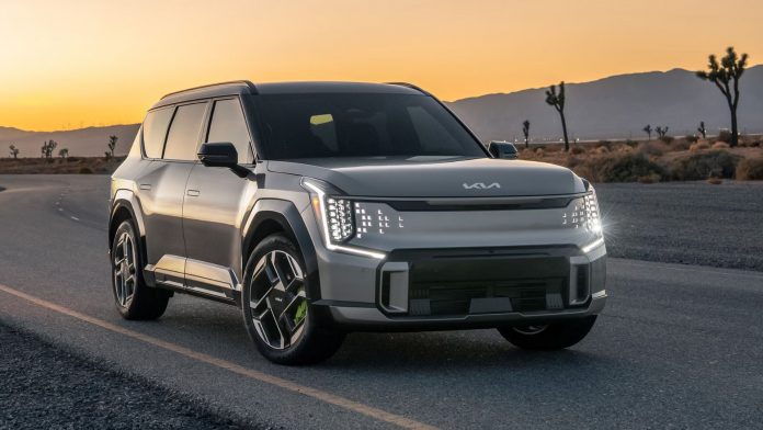 The 2025 Kia EV9 has been named Cars.com’s Best Electric Vehicle of 2025 for its performance, comfort, and usability as a three-row SUV.