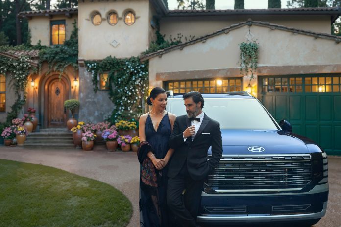 Hyundai Palisade Hybrid Campaign “Elevating What’s Next” | Screen grab of Hyundai’s TV ad with Lopez Negrete Communications, Aug. 26-27, 2025
