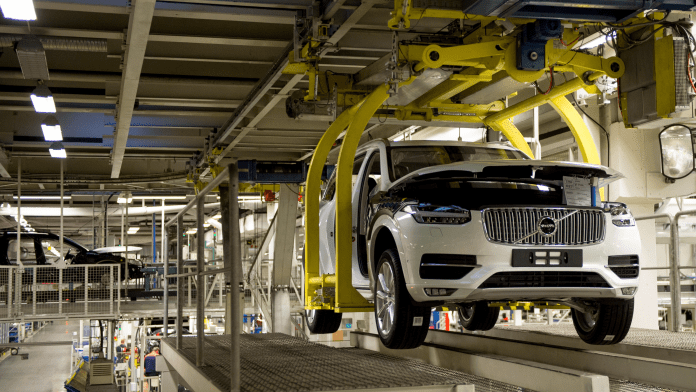 Volvo announced on Friday that it will produce a new hybrid vehicle at its Ridgeville, South Carolina, factory before 2030.