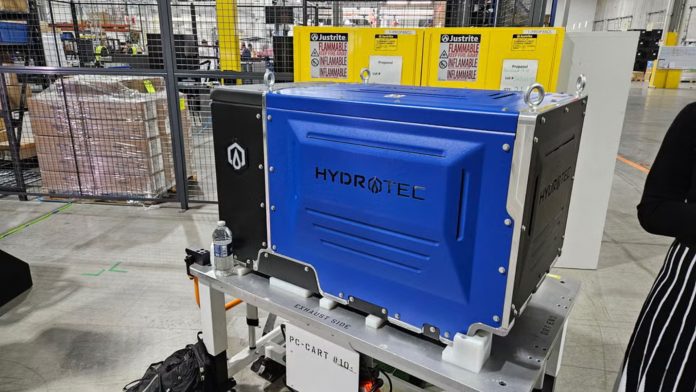 hydrogen fuel cells under its HYDROTEC brand
