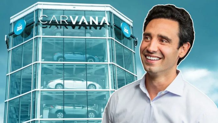 Carvana shares fell more than 8% in after-hours trading even as the used-car retailer reported record third-quarter sales and profits.