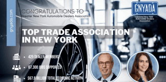 Greater New York Automobile Dealers Association named “Top Trade Association in New York” Greater New York Automobile Dealers Association Named “Top Trade Association in New York”